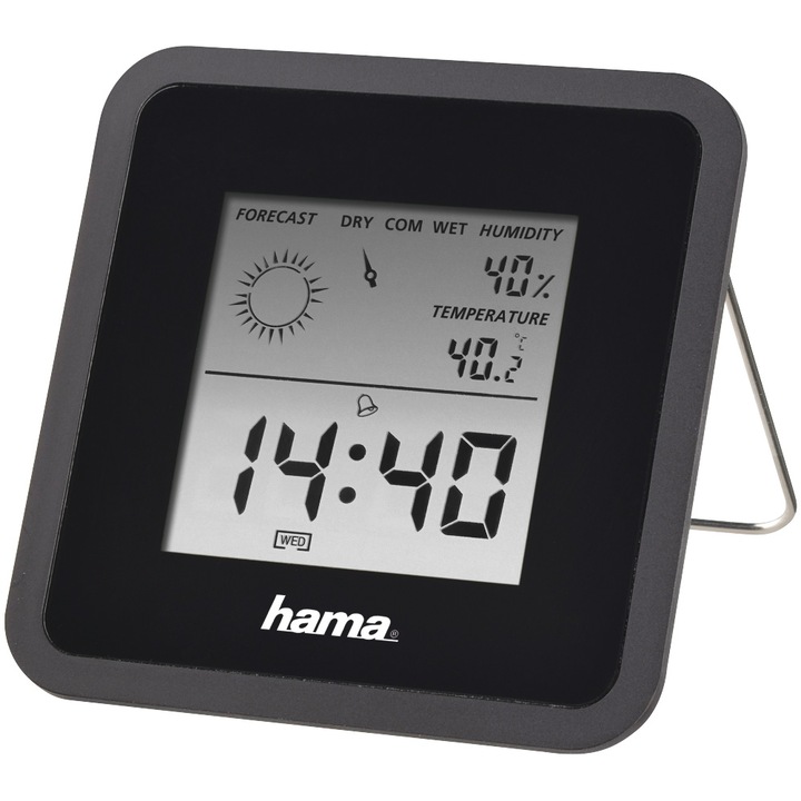 Hama Thermo/Hygr.TH-50, negru