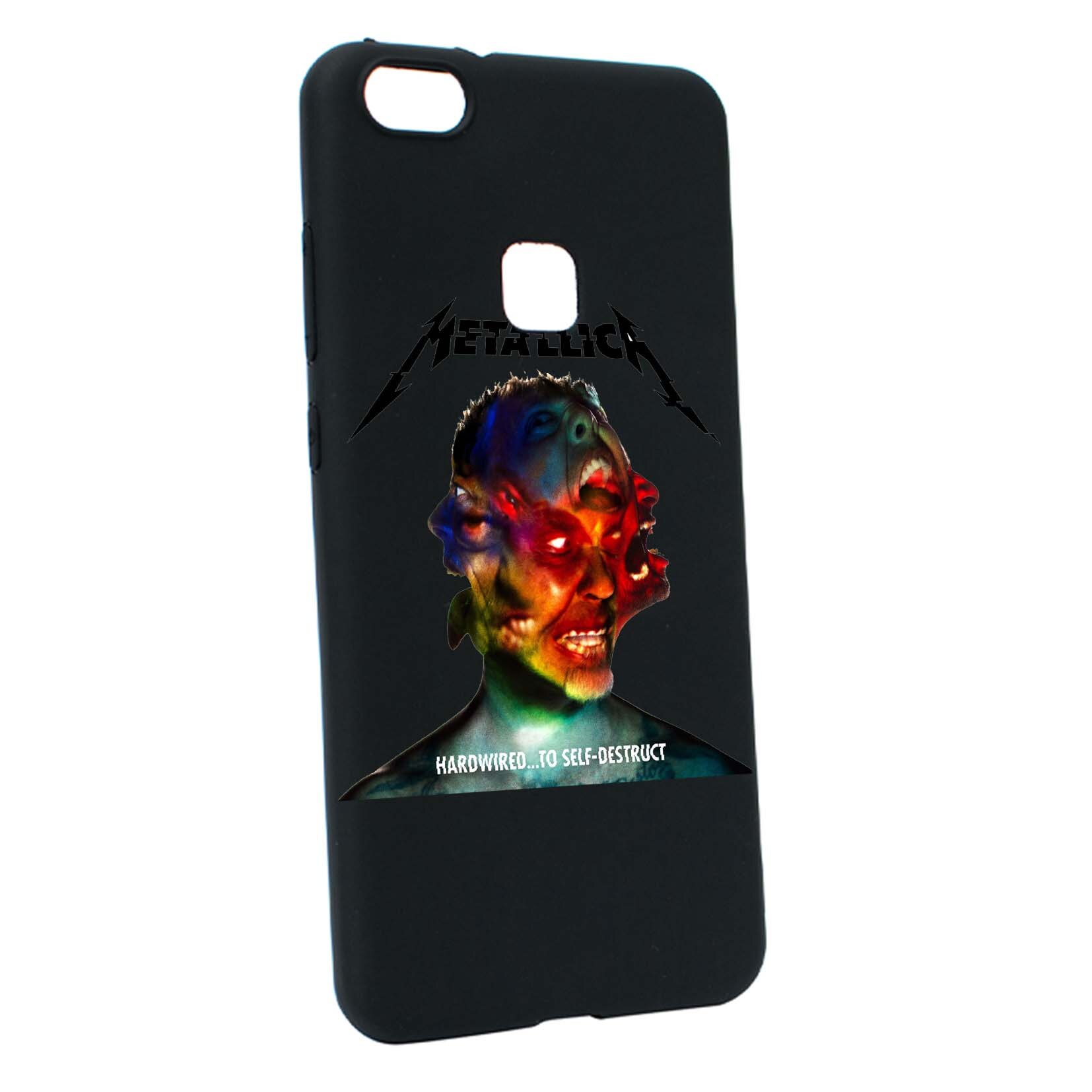 Husa de protectie Metallica, pentru Huawei P10 Lite, rezistenta la uzura, anti-alunecare, din silicon Premium, B545