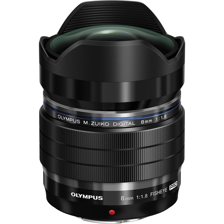 Обектив Olympus Fisheye Pro M. Zuiko DIgital ED, 8mm 1:1.8