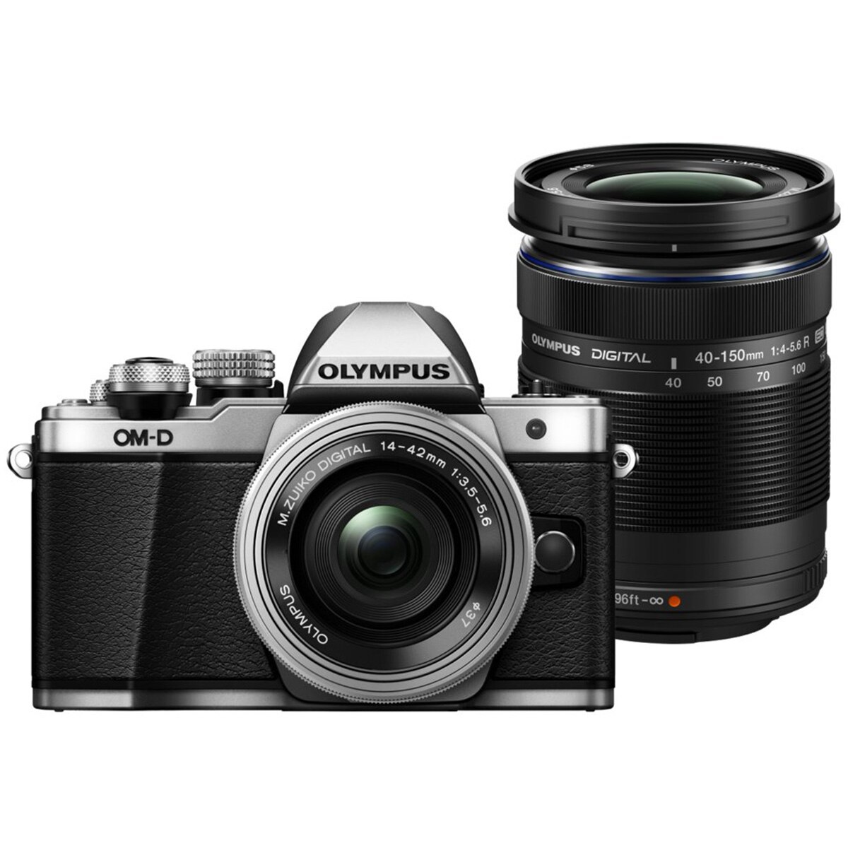 OLYMPUS E-M10Ⅱ 14-42.40-150LENS Aparat foto mirrorless Olympus OM-D E-M10II + Obiectiv EZ-M 14