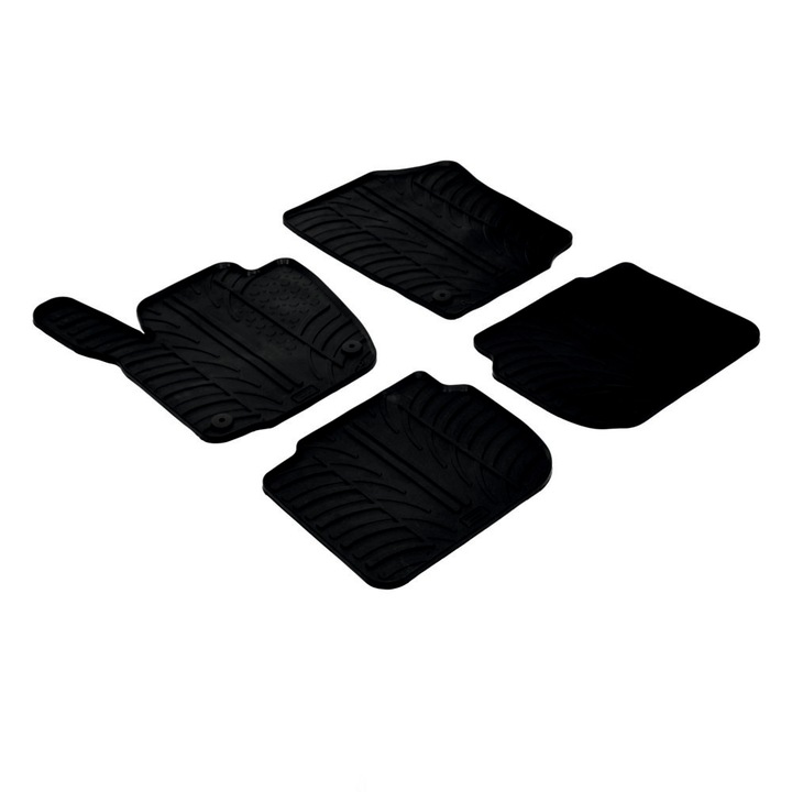 Set Covorase Cauciuc Gledring Skoda Rapid 2012-prezent 5usi ,Manuala, Seat Toledo 2013-p. 0337, 4buc