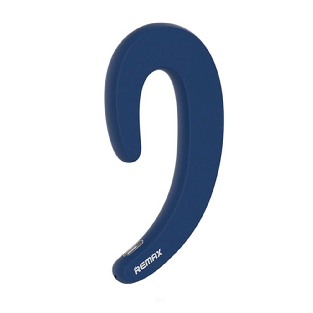 Casca bluetooth Remax T20, Conectare la 2 dispozitive simultan, Sistem EDR, Ultra Subtire, Albastru