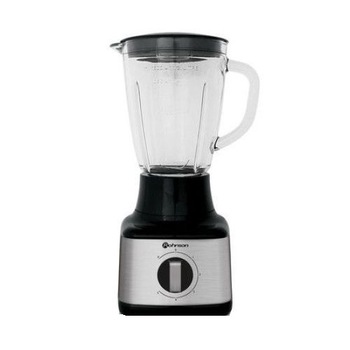 Blender EVO Rohnson, 500W, Bol sticla 1.5 L, Functie Pulse + 5 Trepte de viteza, Lame din otel inoxidabil, Argintiu/Negru Blender EVO Rohnson, 500W, Bol sticla 1.5 L, Functie Pulse + 5 Trepte de viteza, Lame din otel inoxidabil, Argintiu/Negru