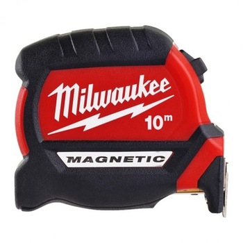 Ruleta cu magnet, 10m, seria Premium, Milwaukee, generatia III Ruleta cu magnet, 10m, seria Premium, Milwaukee, generatia III