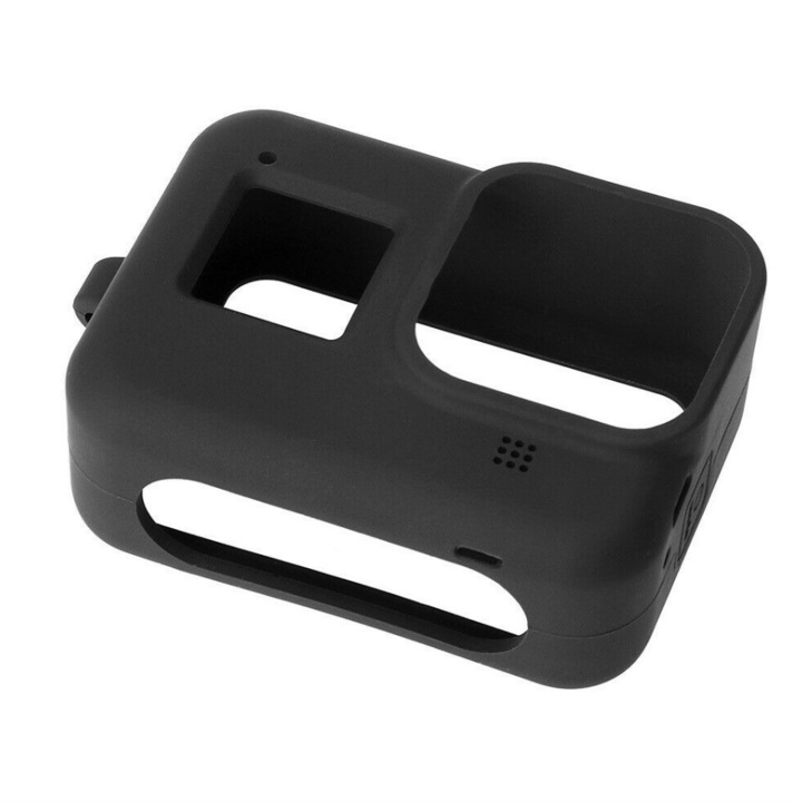 Carcasa / Protectie Silicon Compatibila Gopro Hero 8 Black