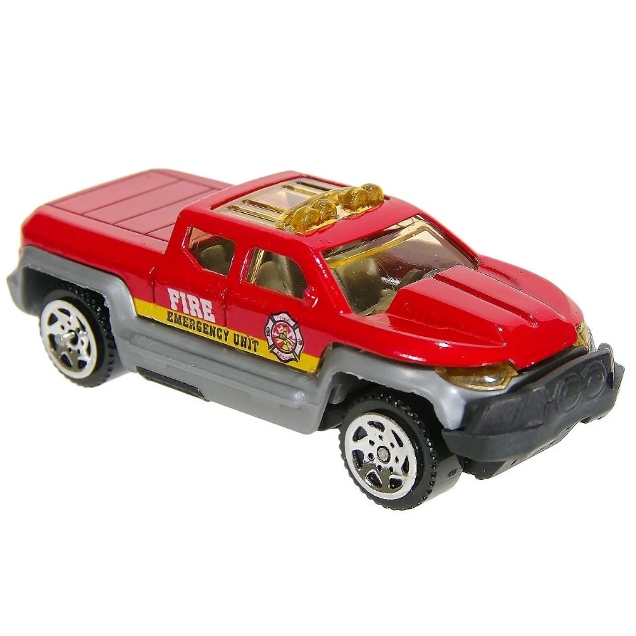 Masinuta Zola®, pompieri, 7x3x3 cm