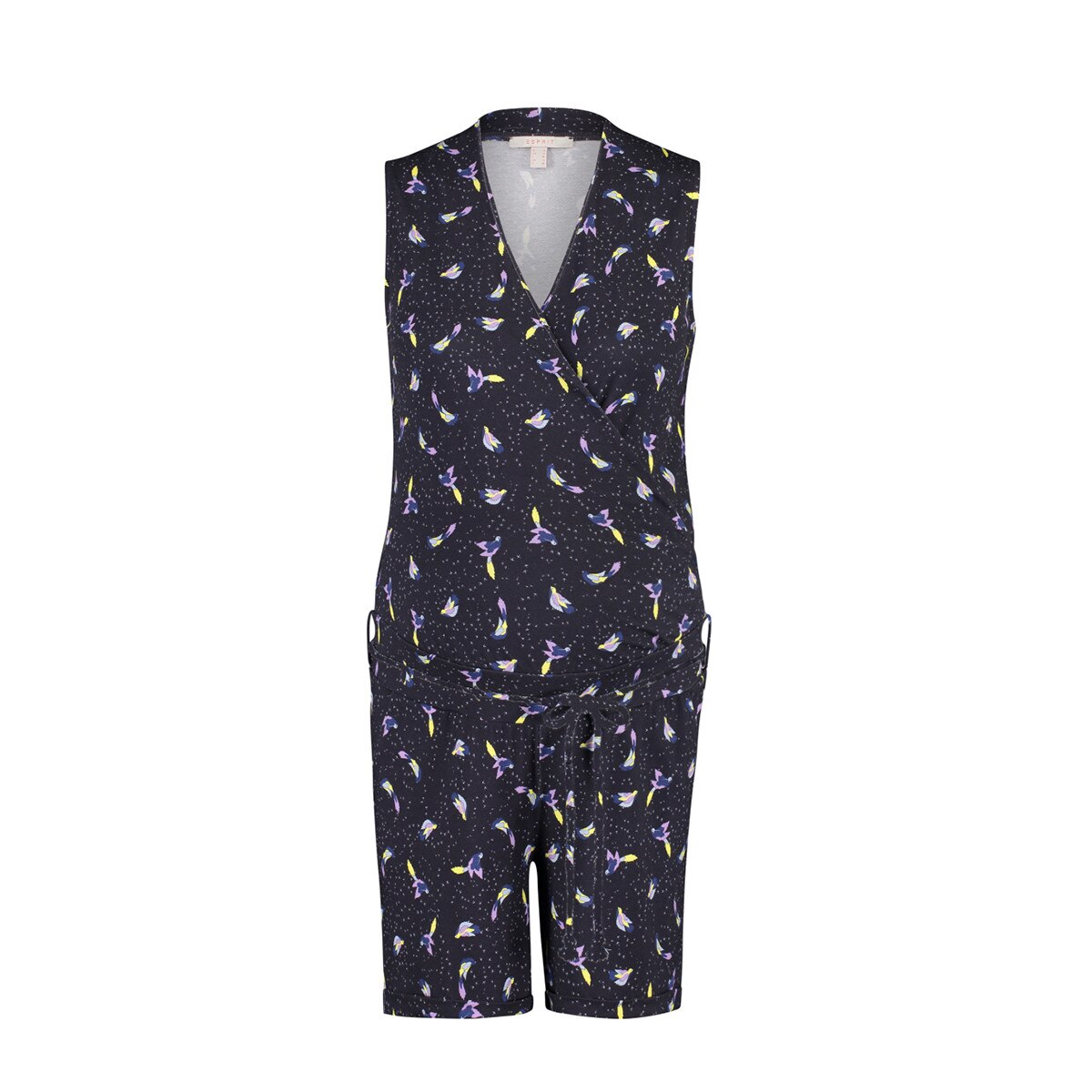 Salopeta scurta gravida, Esprit, sarcina si alaptare, bleumarin, XS EU