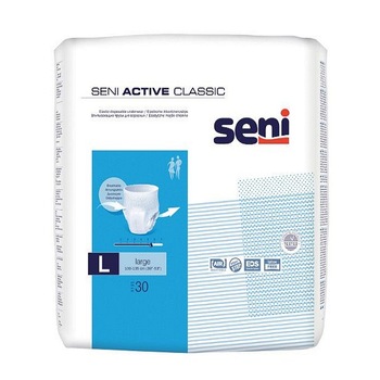 Set 30 scutece tip chilot, Seni, nr. 3, 100 - 135 cm Set 30 scutece tip chilot, Seni, nr. 3, 100 - 135 cm