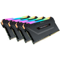 Memorie Corsair Vengeance XMP 2.0 Black Heatspreader, 128GB (4x32GB), DDR4, 3200MHz, CL 16, RGB