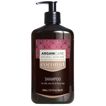 Sampon ultra-hranitor Arganicare cu ulei de cocos pentru par fara stralucire, foarte uscat si frizzy, 400 ml Sampon ultra-hranitor Arganicare cu ulei de cocos pentru par fara stralucire, foarte uscat si frizzy, 400 ml