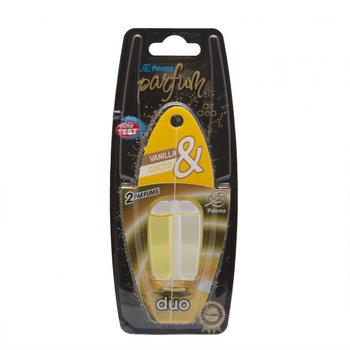 Odorizant lichid auto Paloma, Parfum DUO Vanilla /Cocco, 1 bucata Odorizant lichid auto Paloma, Parfum DUO Vanilla /Cocco, 1 bucata