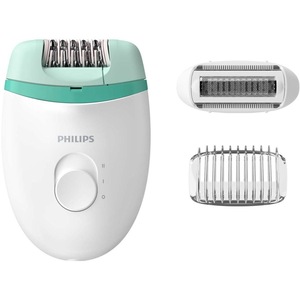 Epilator Philips Satinelle 2 Viteze Cap De Epilare Lavabil 2 Accesorii Cu Fir Functionare Lame Si Discuri Piele Uscata Alb Verde Emag Ro