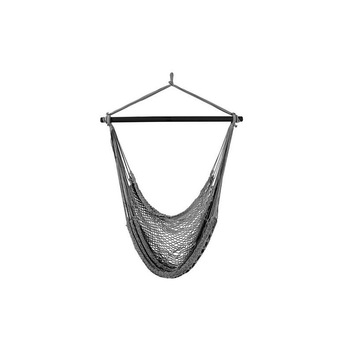 Hamac Suspendat Pentru Gradina Si Casa, Rezistent, Bumbac Dens, 100 X 90 Cm, Gri Hamac Suspendat Pentru Gradina Si Casa, Rezistent, Bumbac Dens, 100 X 90 Cm, Gri