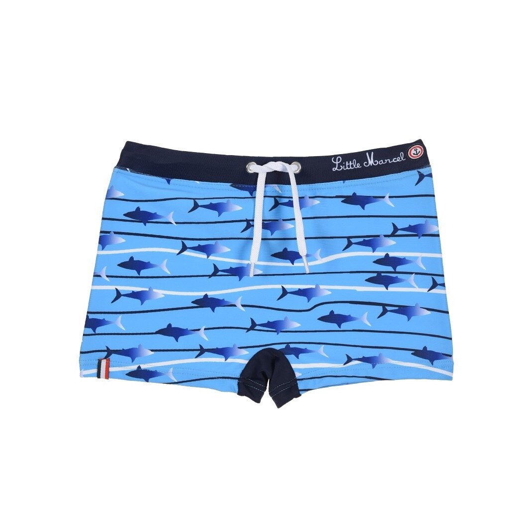 Slip baieti Little Marcel, bleu, 4 ani, 104 cm