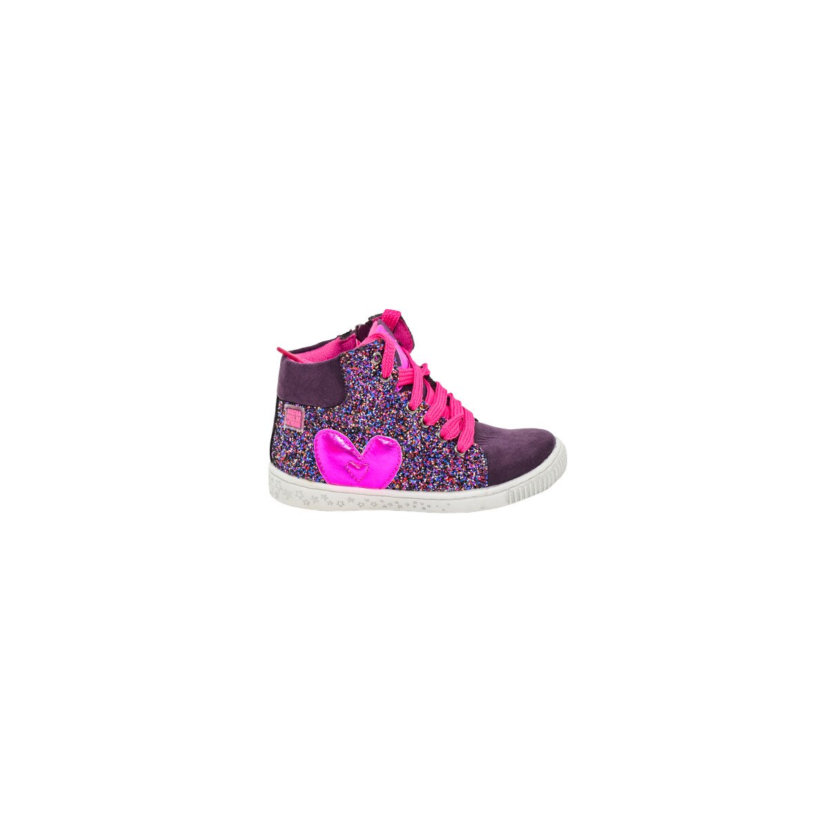 Pantofi Agatha Ruiz de la Prada Mov cu sclipici 25EU