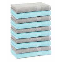 set 10 prosoape bumbac 100 patru anotimpuri 50 x 90 cm gri si turcoaz imagen 23_0_
0