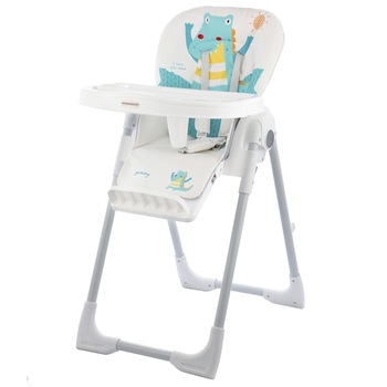 Scaun de masa Wunderkid Play, Alb/Turquise Scaun de masa Wunderkid Play, Alb/Turquise