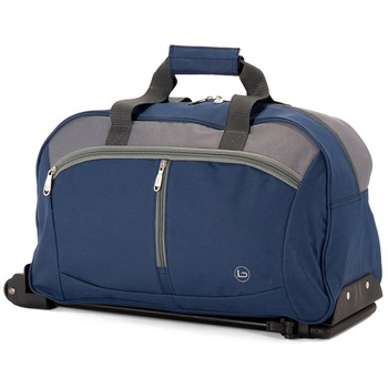 Geanta de voiaj cu role, Benzi, BZ 5508 - 46W, Bleumarin Geanta de voiaj cu role, Benzi, BZ 5508 - 46W, Bleumarin