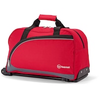 Geanta de voiaj cu role, Benzi, BZ 5509 - 46W, Rosu