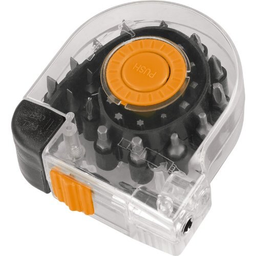 Set 27 accesorii Defort biti si adaptor in cutie plastic