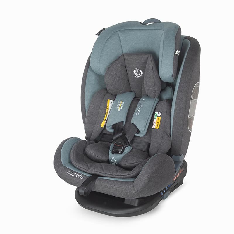 Scaun auto cu isofix grupa 0-36 kg Coccolle Sedna Raven Gray