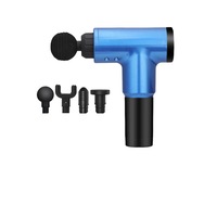 aparat de masaj gun profesional 4 capete interschimbabile 5 trepte de viteza albastru selling depot imagen 17_0_
0