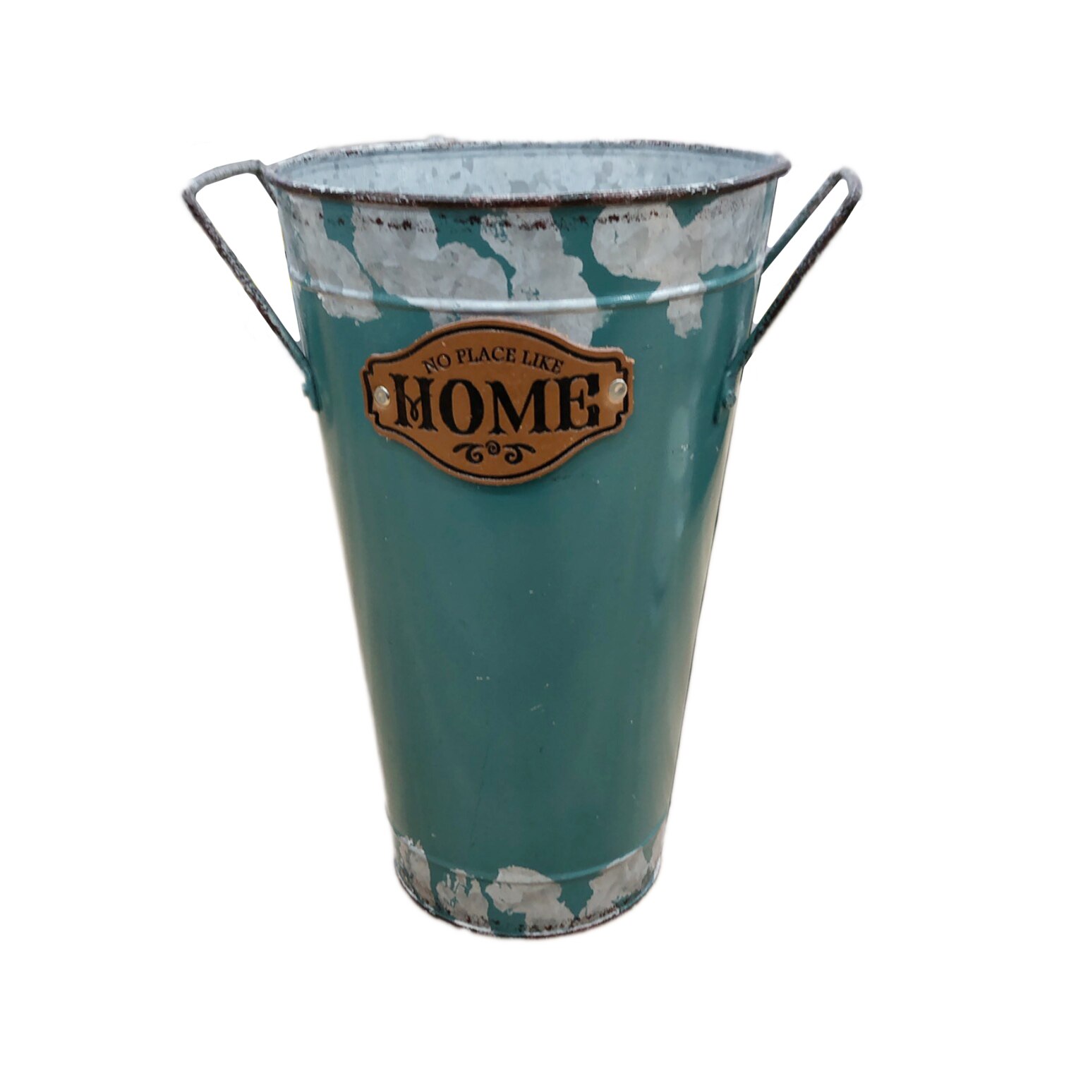 Ghiveci din metal D2611, 16x11x25.5 cm