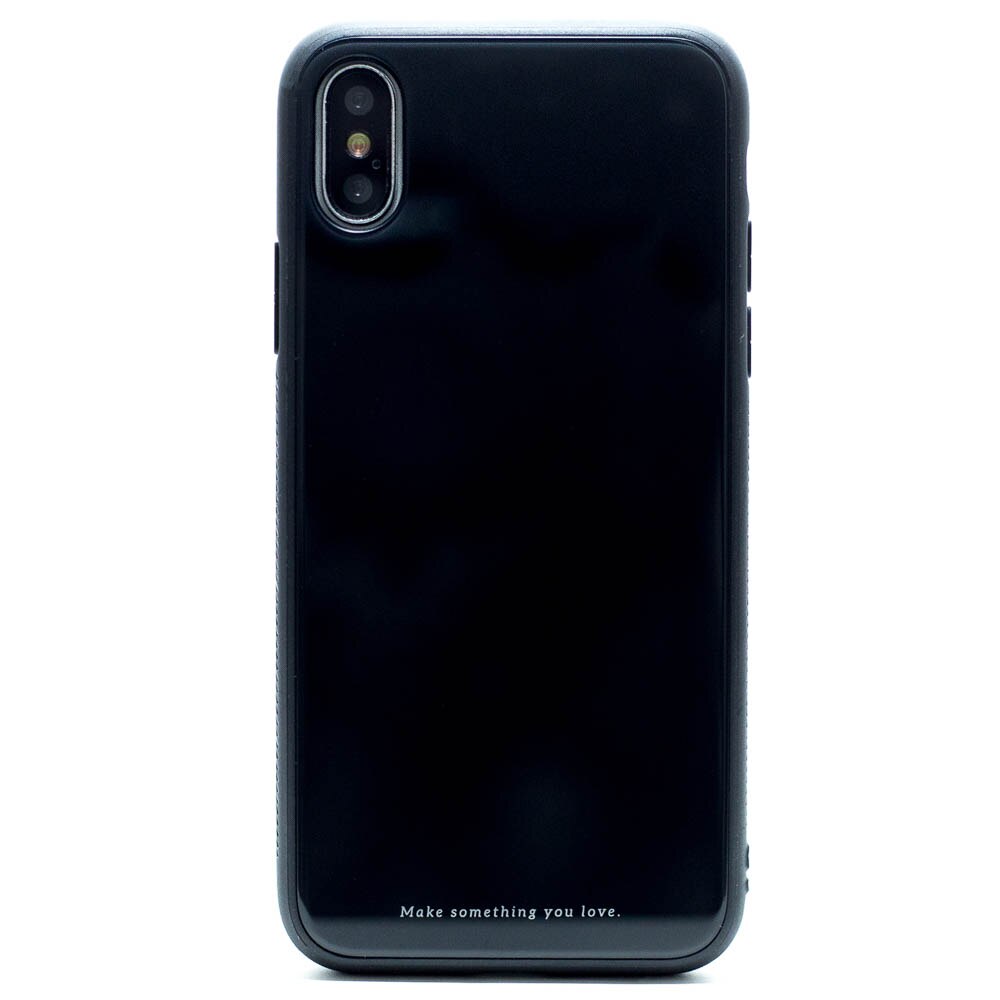 Carcasa iPhone X, Hoco Vitreous Shadow Neagra
