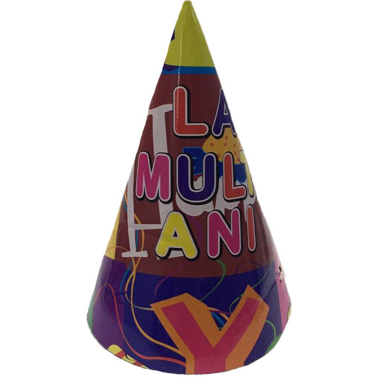 Set 10 coifuri multicolor 22cm petrecere - Party1