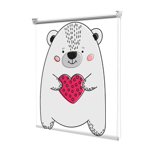 Rolete Art Kids Tip Jaluzele Cu Rulou Si Sistem Inclus Ursul Si