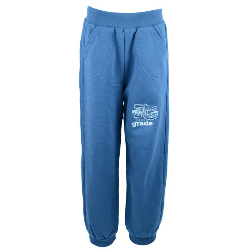 Pantaloni sport pentru baieti Maja MJAB4, Albastru, 122 cm