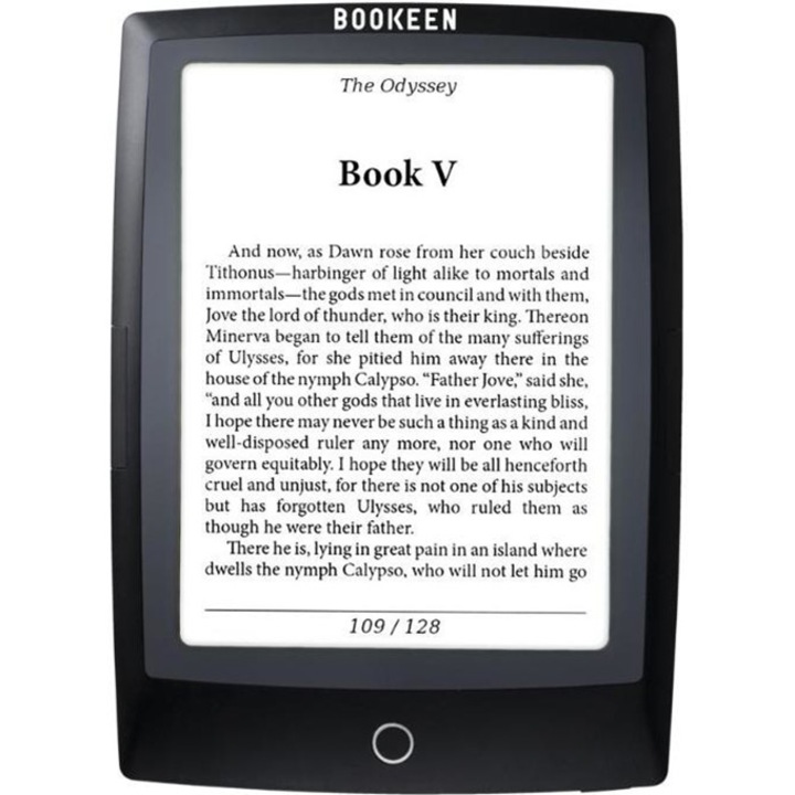 eBook четец Bookeen Cybook Odyssey, E Ink Pearl ™, HD, 213dpi, 4GB, FrontLight, Wi-Fi, Черен