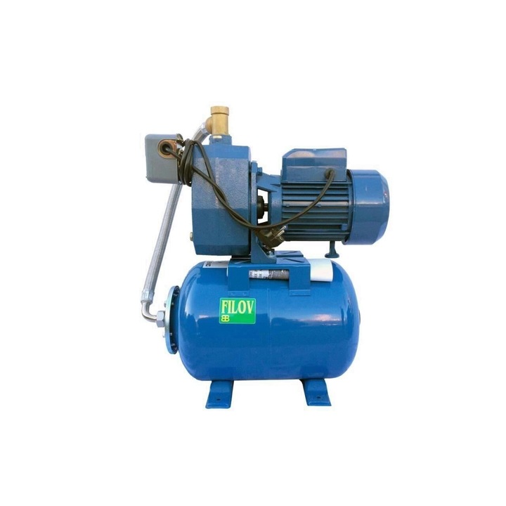 Hidrofor 24L, Filov Jet80/24, corp pompa din fonta, 2900 L/h