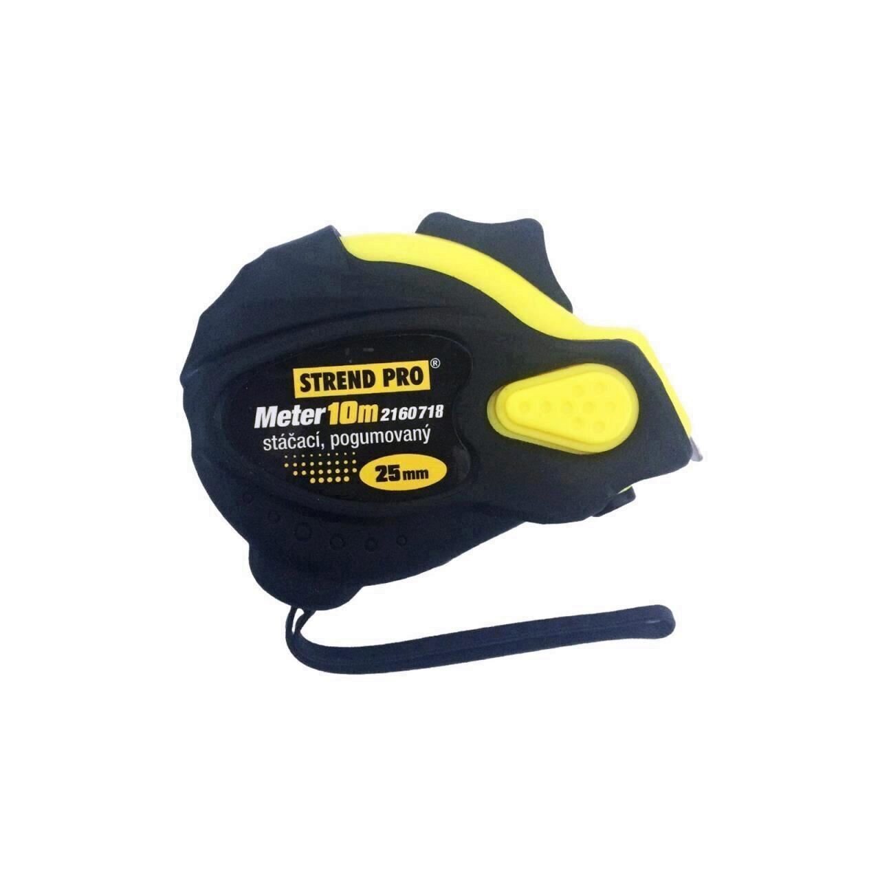 Ruleta cu AutoStop, Strend Pro 10m x 25 mm, 2 frane