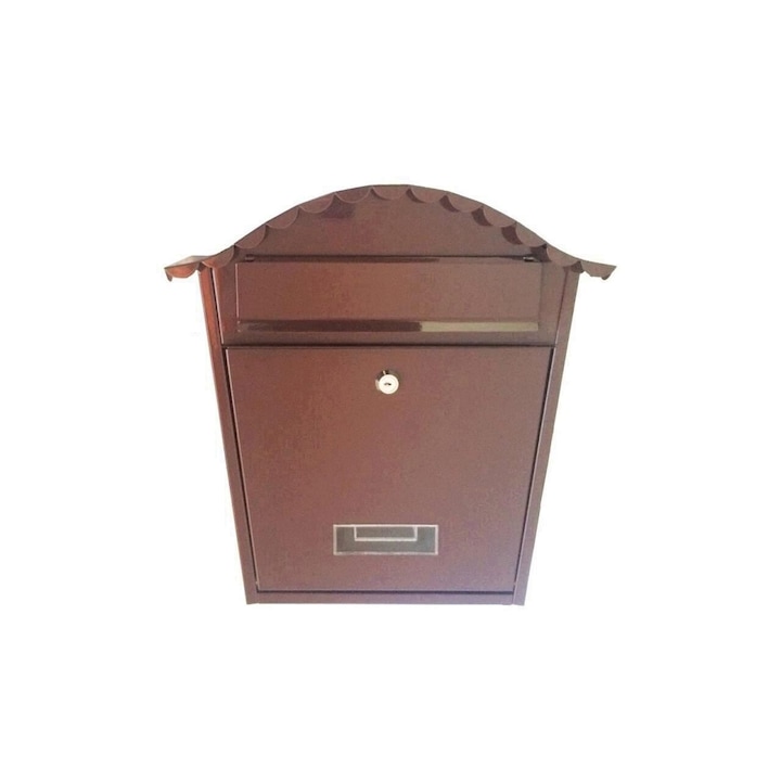 Пощенска кутия Strend Pro Napoleon H, 360 x 135 x 370 mm, кафява