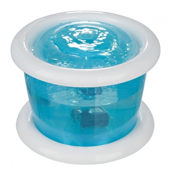 Adapator automat pentru caini si pisici Trixie Buble Stream, 3l, Albastru/Alb Adapator automat pentru caini si pisici Trixie Buble Stream, 3l, Albastru/Alb