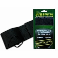 husa volan rogroup snur imitatie piele rogroup negru imagen 4_0_
0