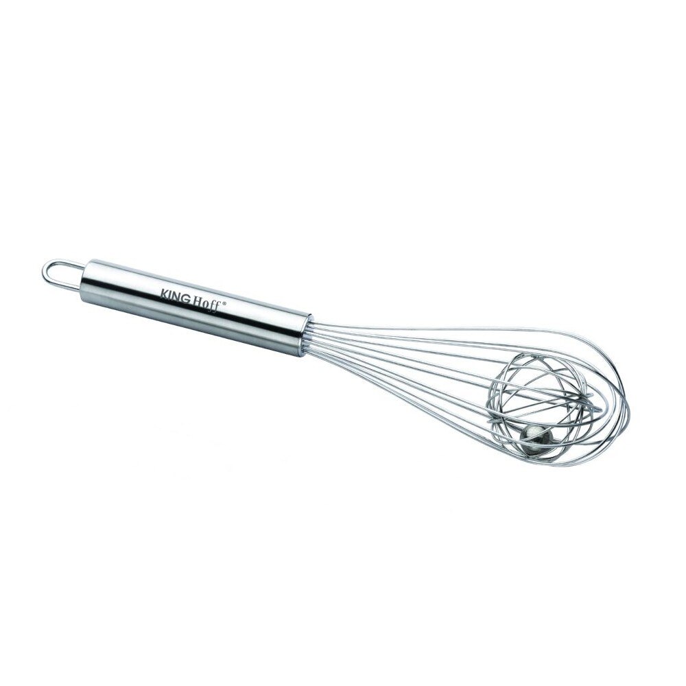 Tel cu bila KingHoff, inel pentru agatare, 26 cm, Inox