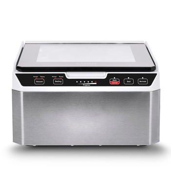 Aparat de vidat profesional CASO Vacu Chef 40, 280W, Vidare automata, Sigilare, Taiere, Functie Marinare, Inox Aparat de vidat profesional CASO Vacu Chef 40, 280W, Vidare automata, Sigilare, Taiere, Functie Marinare, Inox