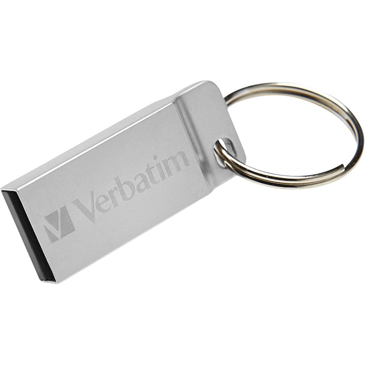 Memorie USB Verbatim Metal Executive 2.0, 32GB, Silver