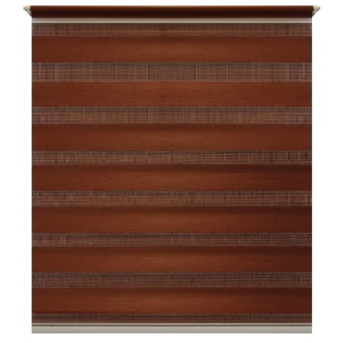 Jaluzea rulou Maxi, Deko Design, model Zebra Day and Night Luxury, material textil, 190x240 cm, zw13, visiniu