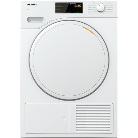 Uscator de rufe Miele TWB 140 WP, Pompa de caldura, 7kg, Clasa A++, EcoDry, FragranceDos, Perfect Dry, Alb