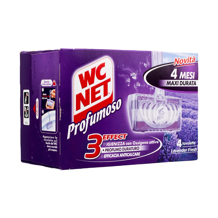 Igienizant WC Net Lavender Fresh 4 Tablete