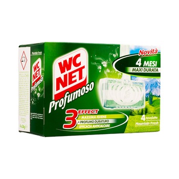 Igienizant WC Net Mountain Fresh 4 tablete Igienizant WC Net Mountain Fresh 4 tablete