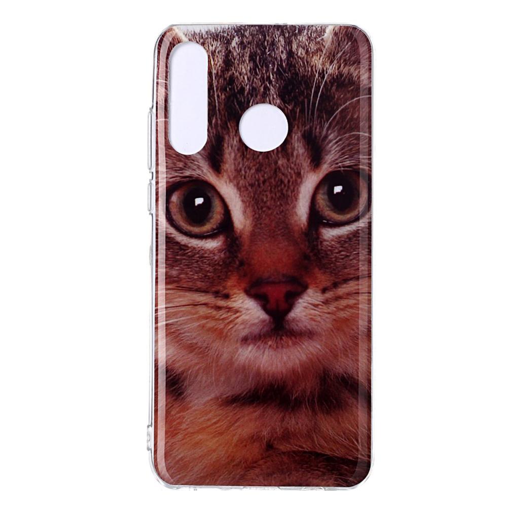 Husa silicon Huawei P30 Lite model Curious Cat, Antisoc, TPU, Viceversa Multicolor