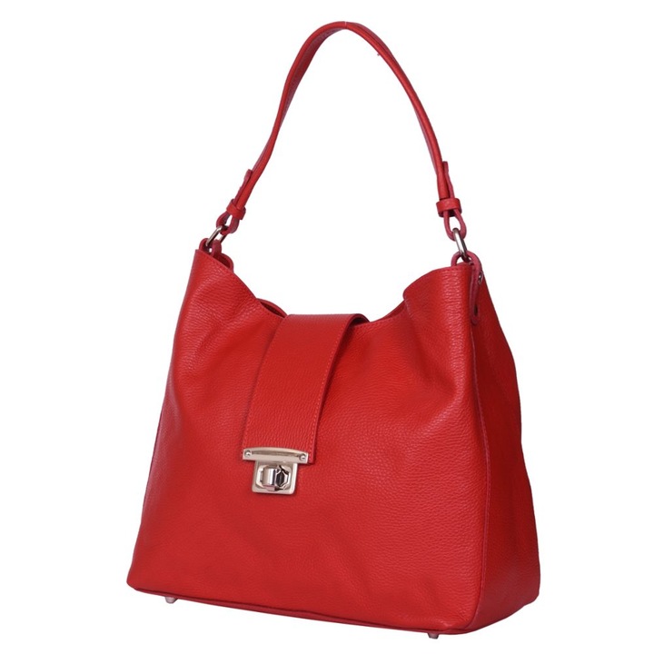 Piros Loredana természetes bőr táska