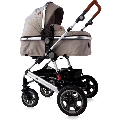 Carucior Lorelli 3 in 1 Lora, Colectia 2020, Beige String