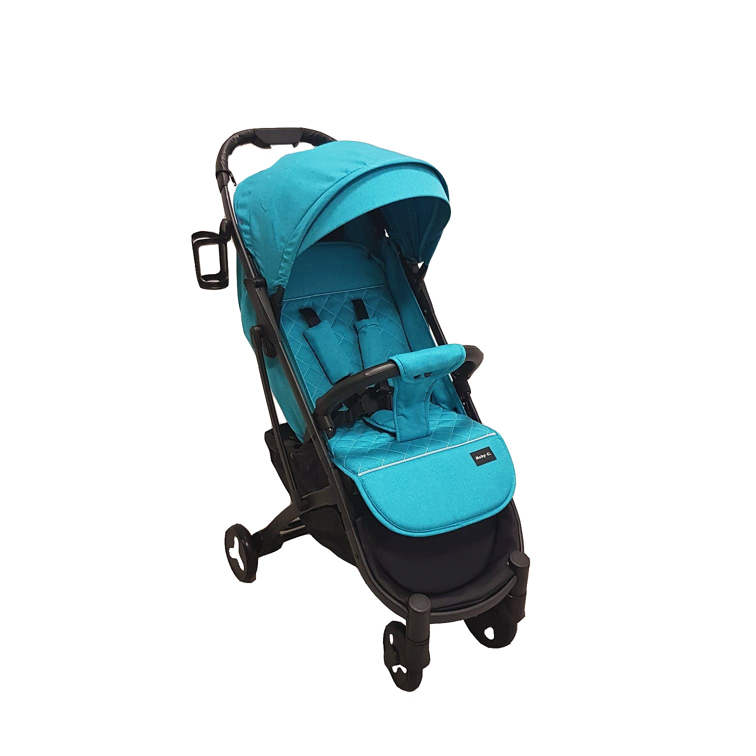 Carucior sport ultracompact pentru copii BABY CARE™ PRO S600, Transformabil in troller, Spatar reglabil in 3 trepte, Pozitie somn, Frana picior,Pliabil , Albastru
