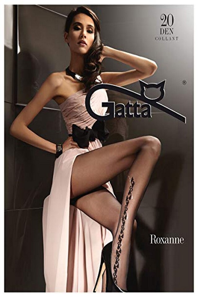 Ciorapi cu model la incheieturi ,D&J Exclussive ,negru,3