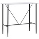 Set mobilier de bar din 5 piese, vidaXL, Tesatura, 120 x 60 x 110 cm Maro/Alb